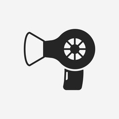 Obraz premium hair dryer icon