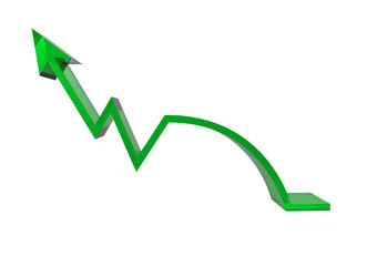Raise arrow  increase arrow