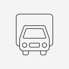 truck line icon