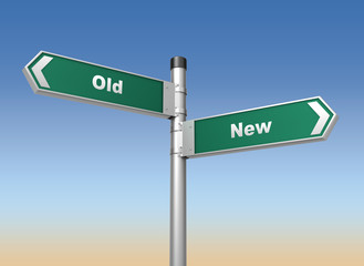 old new