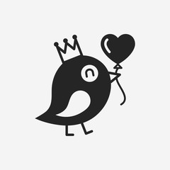 lover birds icon