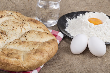 pita bread and its ingredients
