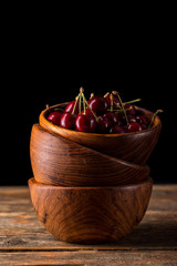 Fototapeta premium Ripe cherries