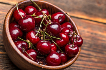 Ripe cherries
