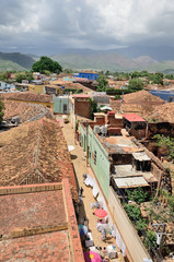 Street in Trinidad, Cuba