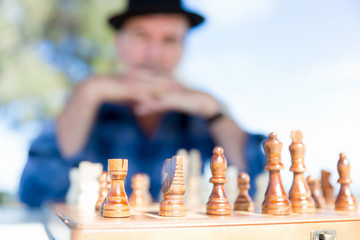 Thinking chess strategy