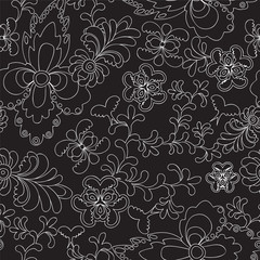 seamless paisley pattern.orient design. vector illustration