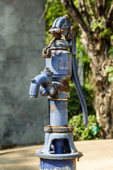 The old manual water pump