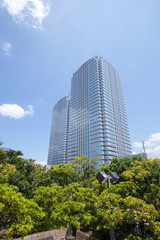 Fototapeta premium 幕張の高層ビジネスビル街