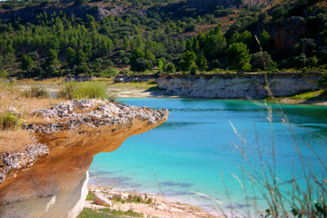 Lagunas de Ruidera 2006, playa en la Laguna Lengua, Ciudad Real © migcues