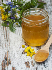 Honey and wild flowers