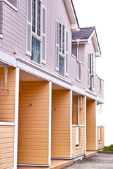 日本の新しいアパート