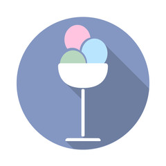 Ice cream vector icon