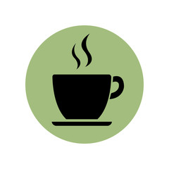 Illustration a cup of tea or coffee