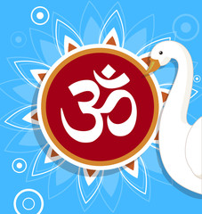 Spiritual Om - A Hindu Symbol