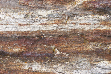 Red granite rock background