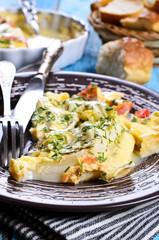 Casserole with vegetables