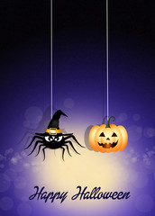 Halloween spider