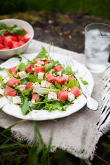 Watermelon salad