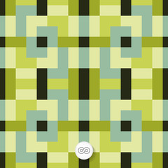Seamless mosaic pattern. Geometric background. 