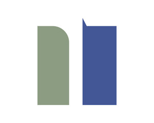 I Square Letter Logo