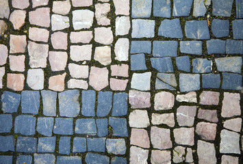 Vintage cobblestone texture