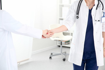 Partnership, trust and medical ethics concept