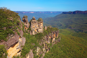 The Three Sisters in the Australian Blue Mountains