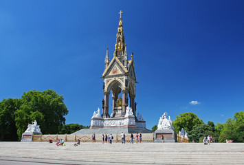 Fototapeta premium Albert Memorial w londyńskim Hyde Parku