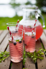 Berry lemonade