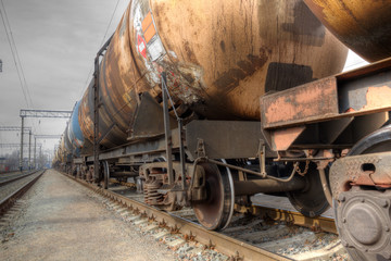 Fototapeta premium Oil transportation