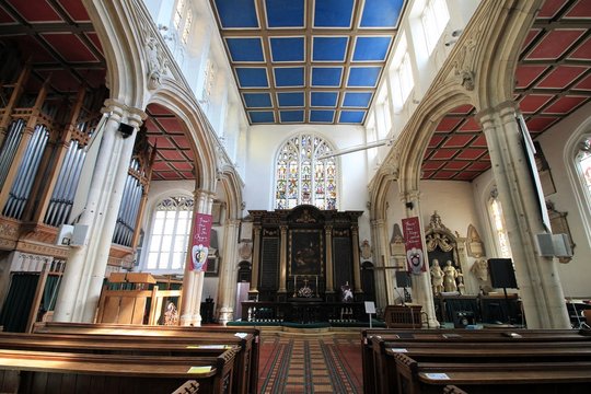 Die Kirche St. Michael Le Belfrey in York (England)