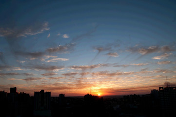 Tramonto a Maringá, Paraná