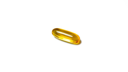 One Fish Oil Gel Capsule isolated