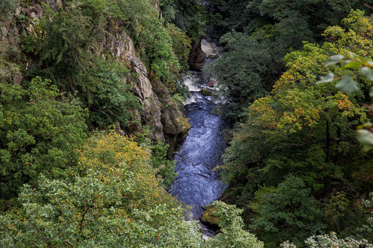 Blick in das Bodetal zwischen Treseburg und Thale