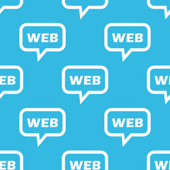 WEB message pattern - obrazy, fototapety, plakaty