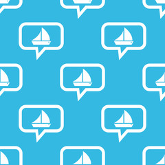 Sailing ship message pattern