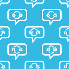 Dollar euro exchange message pattern