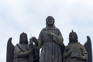 statue on Charles bridge