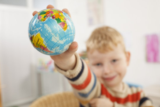 Preschooler In The Classroom