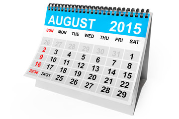 Calendar August 2015