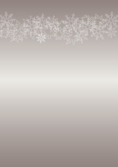 Fototapeta premium Weihnachten, Hintergrund, silber, Schnee 