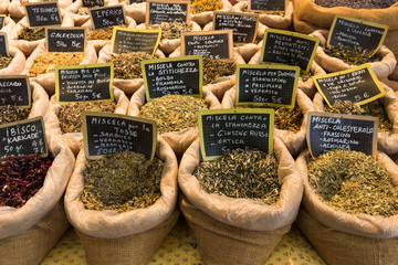 Esposizione di tisane