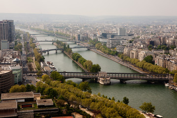 Paris aerial view