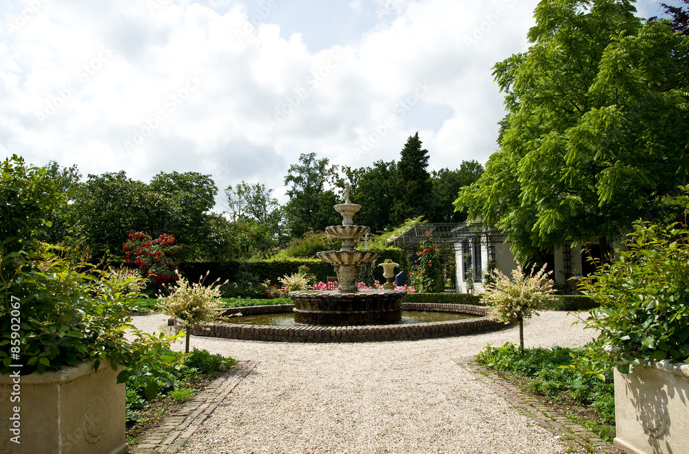 Wall mural Schlossgarten Arcen