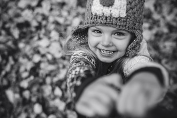 Daugher smile in camera © teksomolika