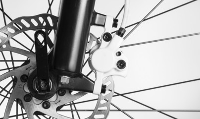 Disk brake of the bicycle
