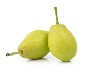 pear on white background