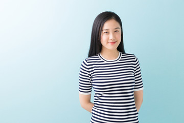 Obraz premium 笑顔の女性