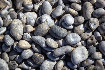 Pebbles on the beach